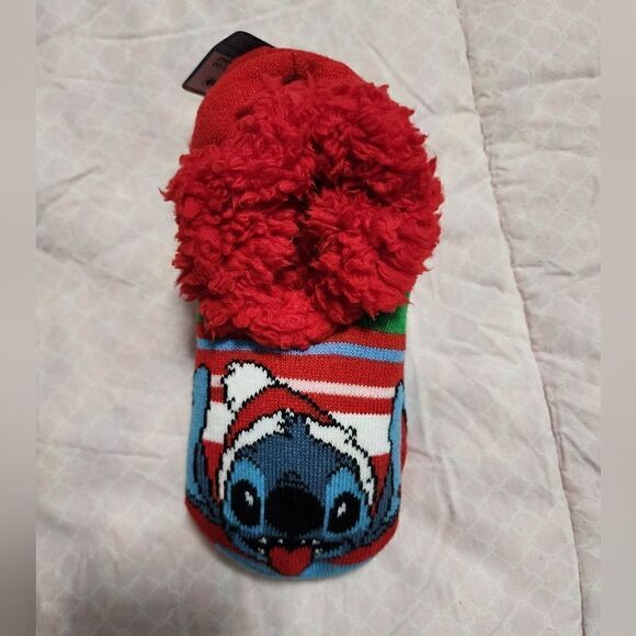Nwt Disney Lilo & Stitch Halloween Christmas socks Bundle, one size - Picture 3 of 9
